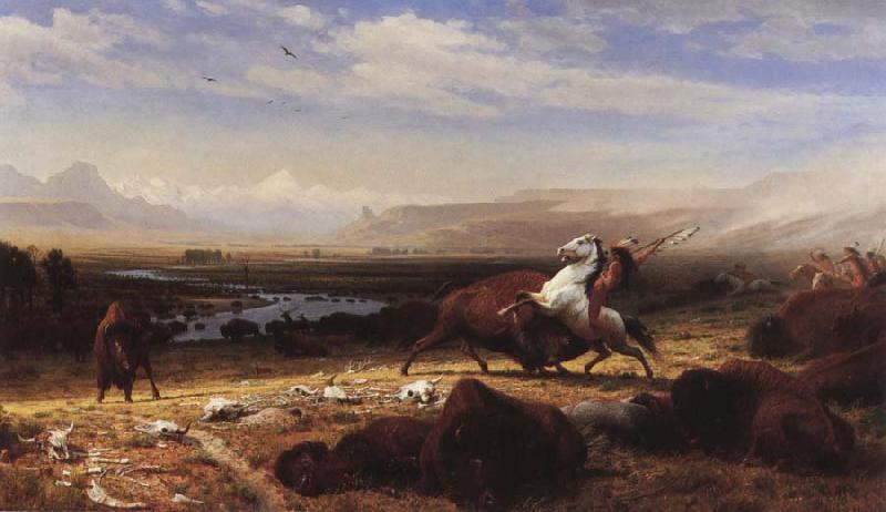 Albert Bierstadt The last Mossback